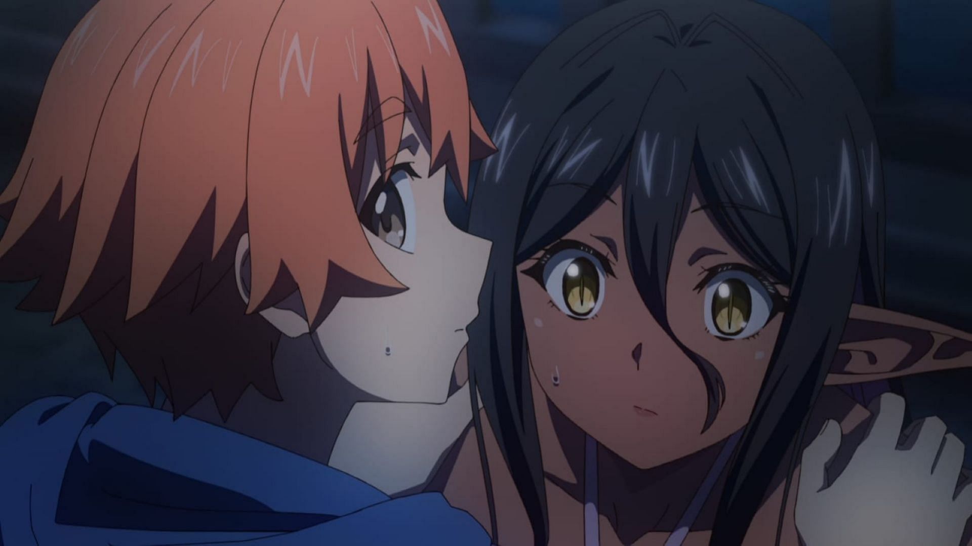 Mariabelle and Hinata in the anime (Image via Studio Elias)